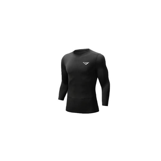 Chandail de hockey compressif à manches longues – couche de base respirante