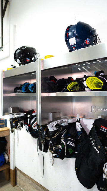 Locker X : le rangement hockey inspiré des vestiaires
