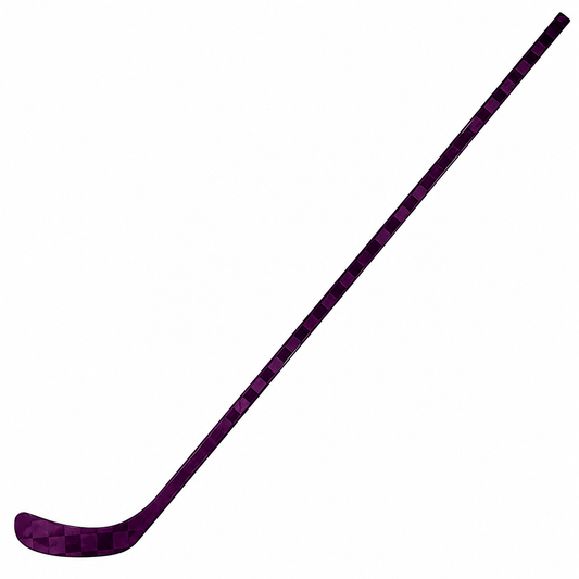 Bâton de hockey Prototype Purple Force Hockey en carbone monobloc couleur mauve édition limitée
